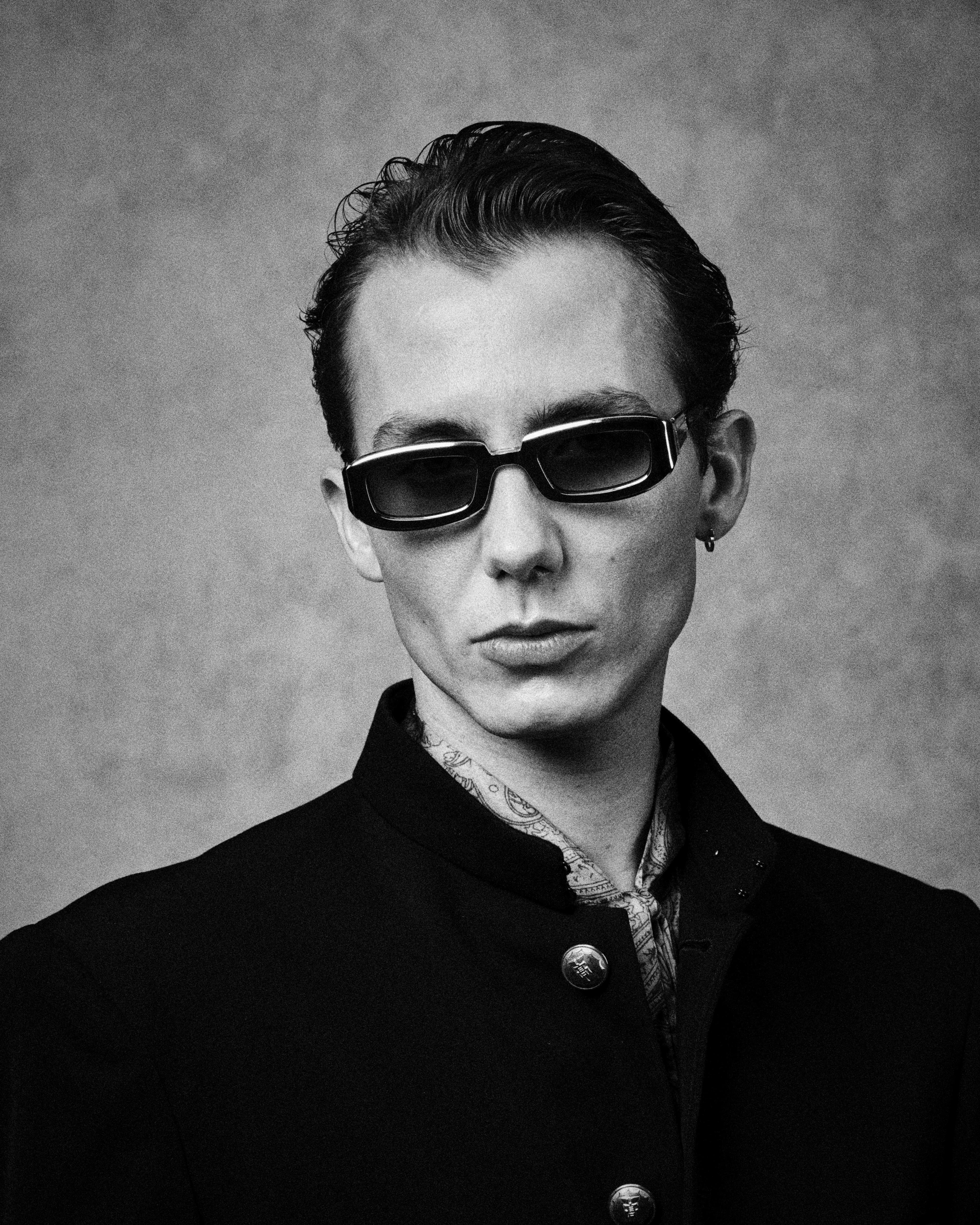 Ottica Mondello Roma - Jacques Marie Mage - JMMPY-88 - RYDER - BLACK - titanium, acetate - shape Rectangular - Black - EYEWEAR - SUNGLASSES - Unisex,Uomo,Donna,Women,Men - lens Grey - Made In Japan