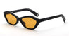 Ottica Mondello Roma - Jacquemus - JAC42C6SUN - BAMBINO - MATT BLACK / AMBER LENS - Acetate - shape Diamond - Black - EYEWEAR - SUNGLASSES - Donna,Women - lens amber - Made In Japan
