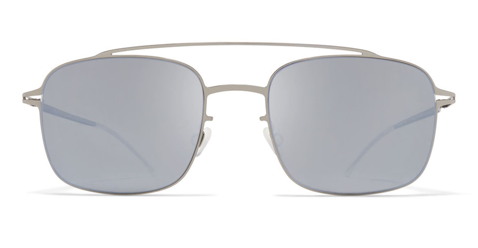  BROWN FLASH LENS - stainless steel - shape  - Silver - EYEWEAR - SUNGLASSES - Unisex,Uomo,Donna,Women,Men - lens  - Made In Germany