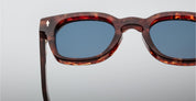 Ottica Mondello Roma - Jacques Marie Mage - JMMJL-7U - JULIEN - BRECCIA - Acetate - shape Panto - Tortoise - EYEWEAR - SUNGLASSES - Uomo,Men - lens Blue - Made In Japan
