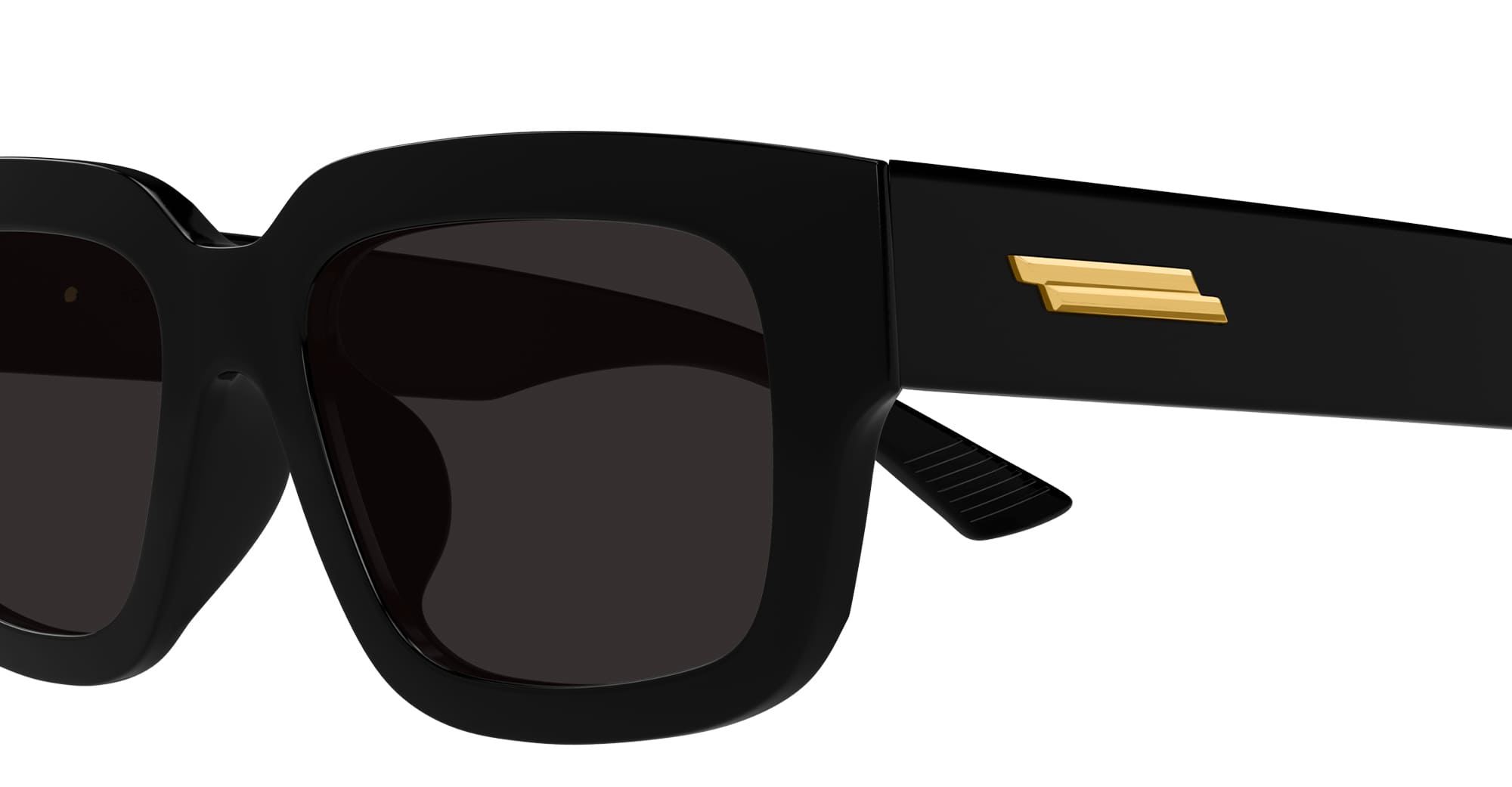 Ottica Mondello Roma - Bottega Veneta - BV1359SA-001 - BV1359SA-001 - BLACK / ASIAN FIT - Acetate - shape Squared - Black - EYEWEAR - SUNGLASSES - Unisex,Uomo,Donna,Women,Men - lens Grey - Made In Japan