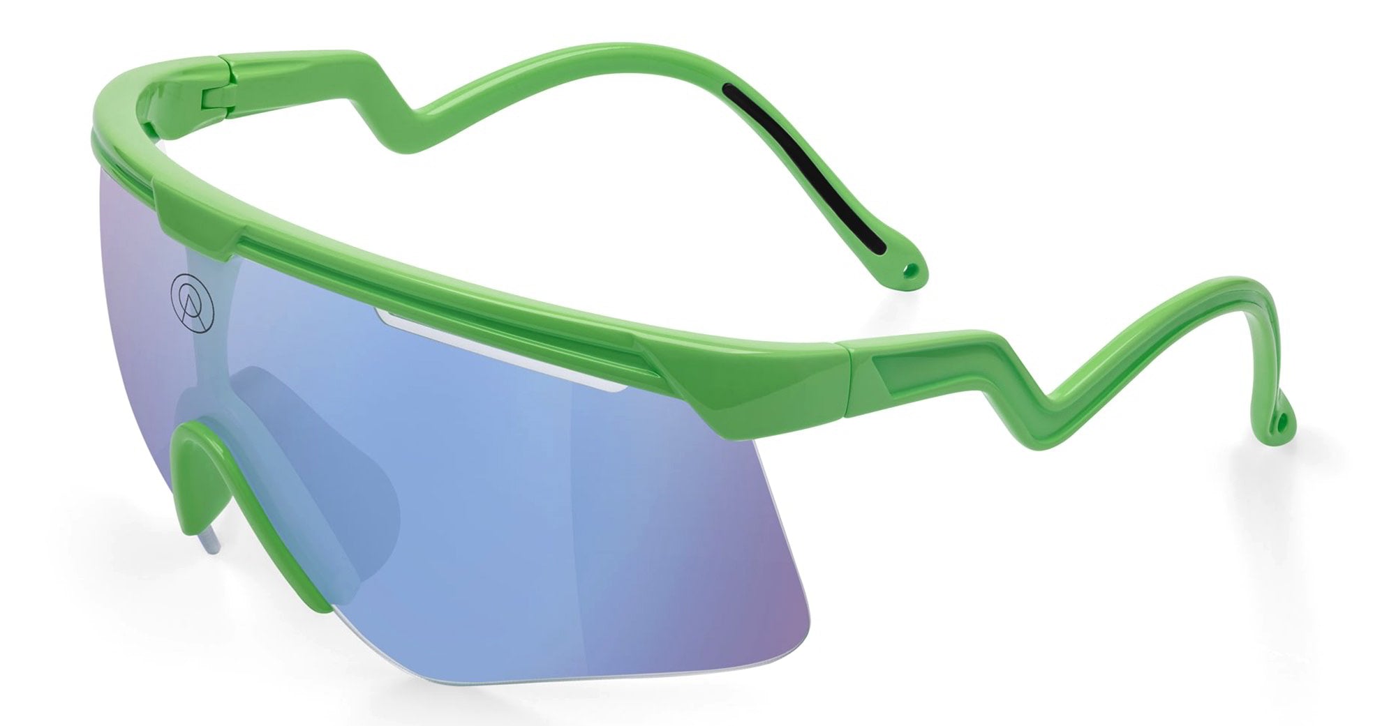 Ottica Mondello Roma - Alba Optics - 8050054517827 - DELTA - PISTACHIO / VZUM F-LENS FLM - Tr90 - shape Mask - green - EYEWEAR - SUNGLASSES - Unisex,Uomo,Donna,Women,Men - lens purple - Made In Italy