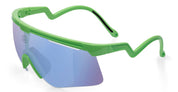 Ottica Mondello Roma - Alba Optics - 8050054517827 - DELTA - PISTACHIO / VZUM F-LENS FLM - Tr90 - shape Mask - green - EYEWEAR - SUNGLASSES - Unisex,Uomo,Donna,Women,Men - lens purple - Made In Italy