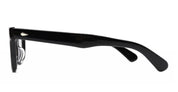 Ottica Mondello Roma - Julius Tart - JTPL-029A-RX - T-MAN - BLACK RX - Acetate - shape Rectangular - Black - EYEWEAR - EYEGLASSES - Unisex,Uomo,Donna,Women,Men - lens Clear - Made In Italy