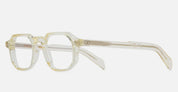 Ottica Mondello Roma - Cutler and Gross - CGOP-GR11-48-B4 - GR11 - BUTTER CRYSTAL COLOR STUDIO RX - Acetate - shape Octagonal - transparent beige - EYEWEAR - EYEGLASSES - Unisex,Uomo,Donna,Women,Men - lens Clear - Made In Italy