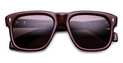 Ottica Mondello Roma - Jacques Marie Mage - JMMYV-R7 - YVES - BORDEAUX - Acetate - shape Squared - burgundy - EYEWEAR - SUNGLASSES - Unisex,Uomo,Donna,Women,Men - lens Brown - Made In Japan