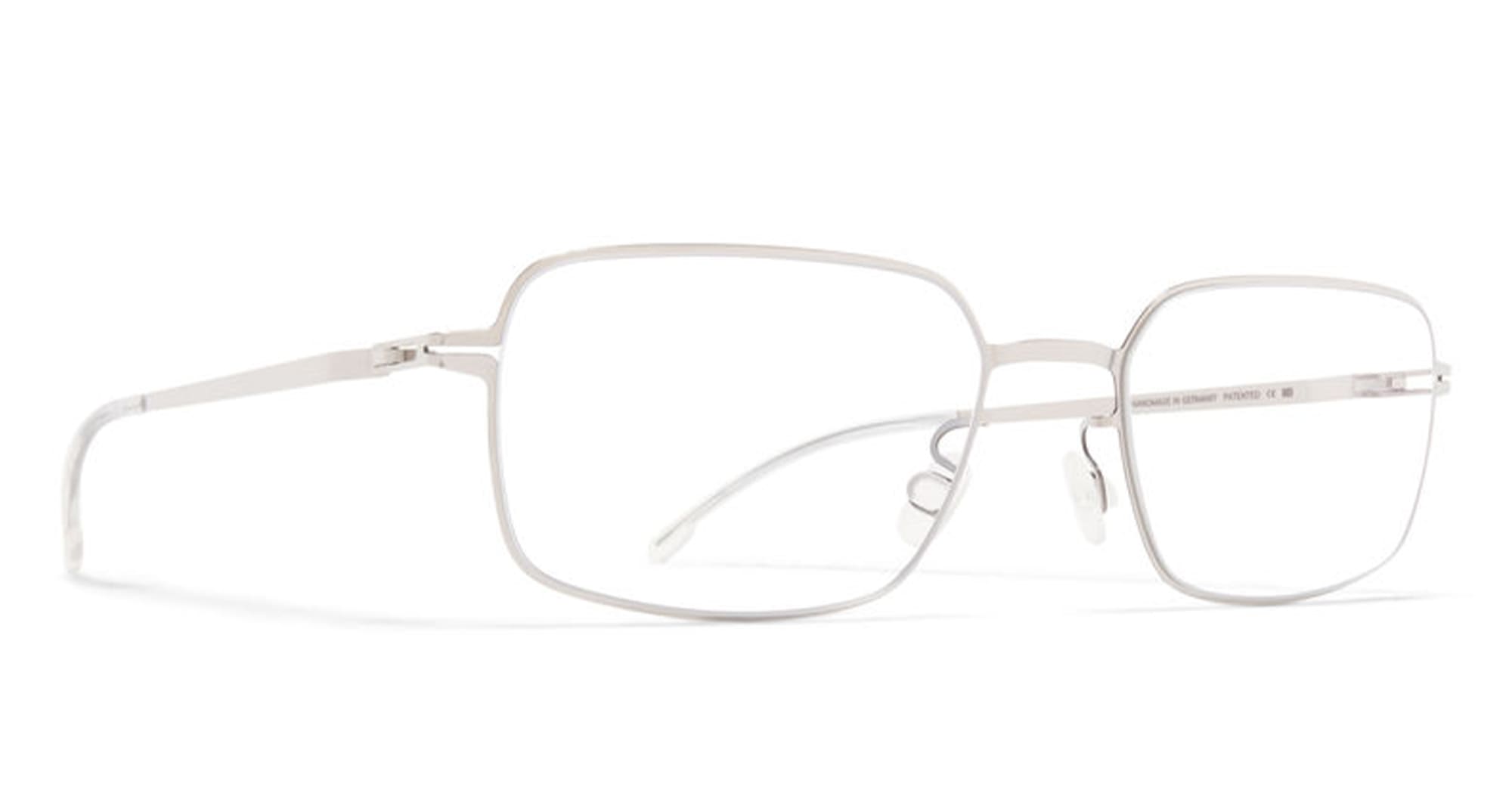 Ottica Mondello Roma - Mykita - 10088915 - SAUL - SHINY SILVER RX - stainless steel - shape Rectangular - Silver - EYEWEAR - EYEGLASSES - Unisex,Uomo,Donna,Women,Men - lens Clear - Made In Germany