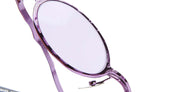 Ottica Mondello Roma - Kuboraum - KRSZ24FX0000002V - MASK Z24 FX - METALLIC FUCHSIA - metal, acetate - shape Oval - fuchsia - EYEWEAR - SUNGLASSES - Unisex,Uomo,Donna,Women,Men - lens violet - Made In Italy