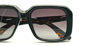 Ottica Mondello Roma - Jacques Marie Mage - J-ESN-GW-S6011A-OS - PAT - NOIR  - Acetate - shape Squared - Black - EYEWEAR - SUNGLASSES - Donna,Women - lens Gradient grey - Made In Italy