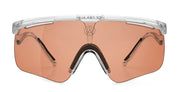 Ottica Mondello Roma - Alba Optics - 8050054518657 - DELTA - CRYSTAL / VZUM SALMON - Tr90 - shape Mask - transparent - EYEWEAR - SUNGLASSES - Unisex,Uomo,Donna,Women,Men - lens Pink - Made In Italy