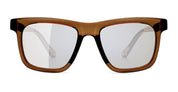 Ottica Mondello Roma - Alba Optics - 8050054517186 - ANVMA V.01 - BROWN GLOSSY / VZUM F-LENS ROCKET - Tr90 - shape Squared - brown - EYEWEAR - SUNGLASSES - Unisex,Uomo,Donna,Women,Men - lens Grey - Made In Italy