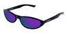 Ottica Mondello Roma - Balenciaga - BB0007S-011 - BB0007S-011 - BLACK / VIOLET - Recycled acetate - shape Oval - Black - EYEWEAR - SUNGLASSES - Unisex,Uomo,Donna,Women,Men - lens violet - Made In Italy