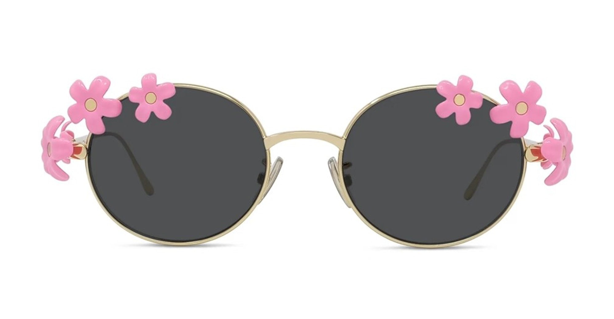 Ottica Mondello Roma - Loewe - LW40173U5130A - SIGNATURE GOLD OVAL SUNGLASSES - Metal - shape Oval - Gold - EYEWEAR - SUNGLASSES - Donna,Women - lens Grey - Made In Italy
