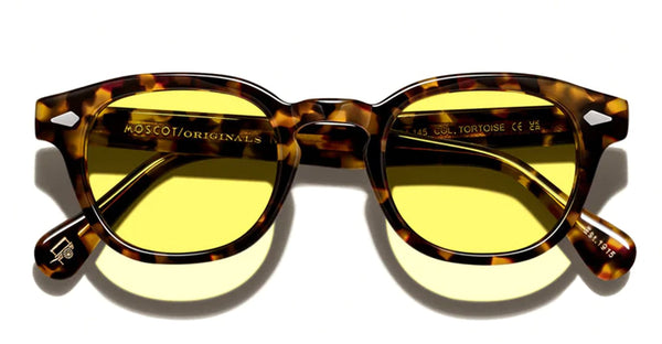 小物 MOSCOT LEMTOSH MP 46 Moscot Lemtosh (46) - tortoise / mellow yellow lens – Mondello 1962