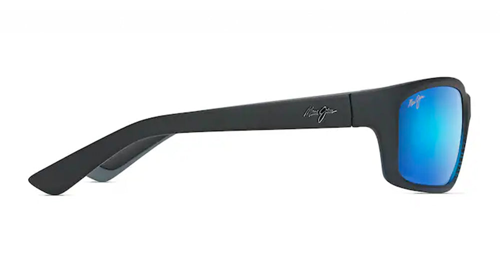 Ottica Mondello Roma - Maui Jim - MJ0766S-002 - KANAIO COAST - MATTE TRANSPARENT BLUE / BLUE LENS - nylon - shape Squared - blue - EYEWEAR - SUNGLASSES - Unisex,Uomo,Donna,Women,Men - lens Blue - Made In Japan