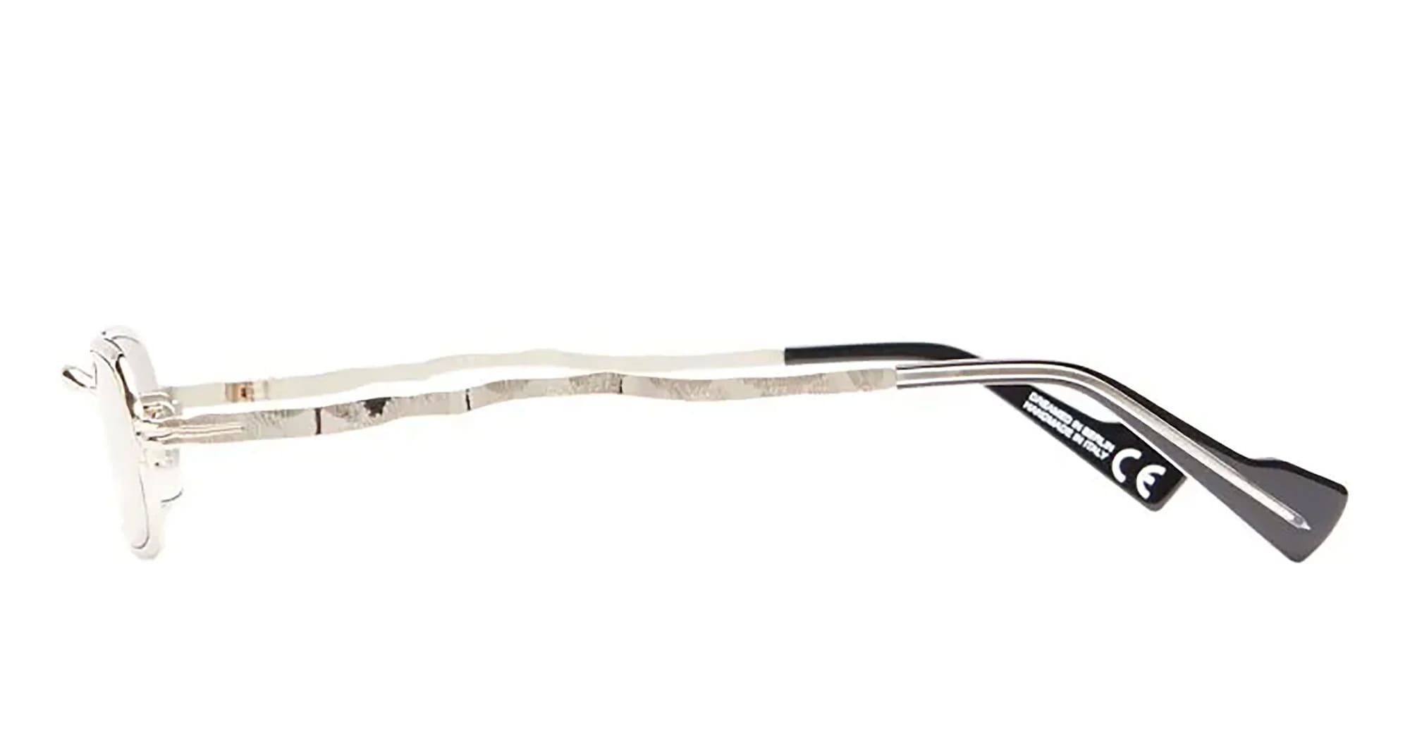 Ottica Mondello Roma - Kuboraum - KRSZ18LG000000GP - MASK Z18 LG - LIGHT GOLD - metal, acetate - shape Rectangular - Gold - EYEWEAR - SUNGLASSES - Unisex,Uomo,Donna,Women,Men - lens Grey - Made In Italy