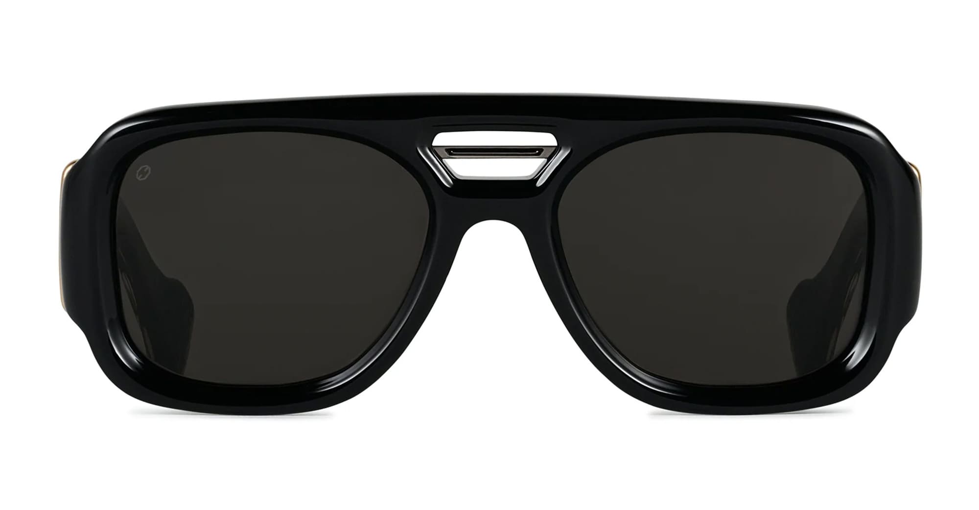 Ottica Mondello Roma - T HENRI - BOAC - BORA - TRAVERSE - Acetate - shape Aviator - Black - EYEWEAR - SUNGLASSES - Unisex,Uomo,Donna,Women,Men - lens Grey - Made In Japan