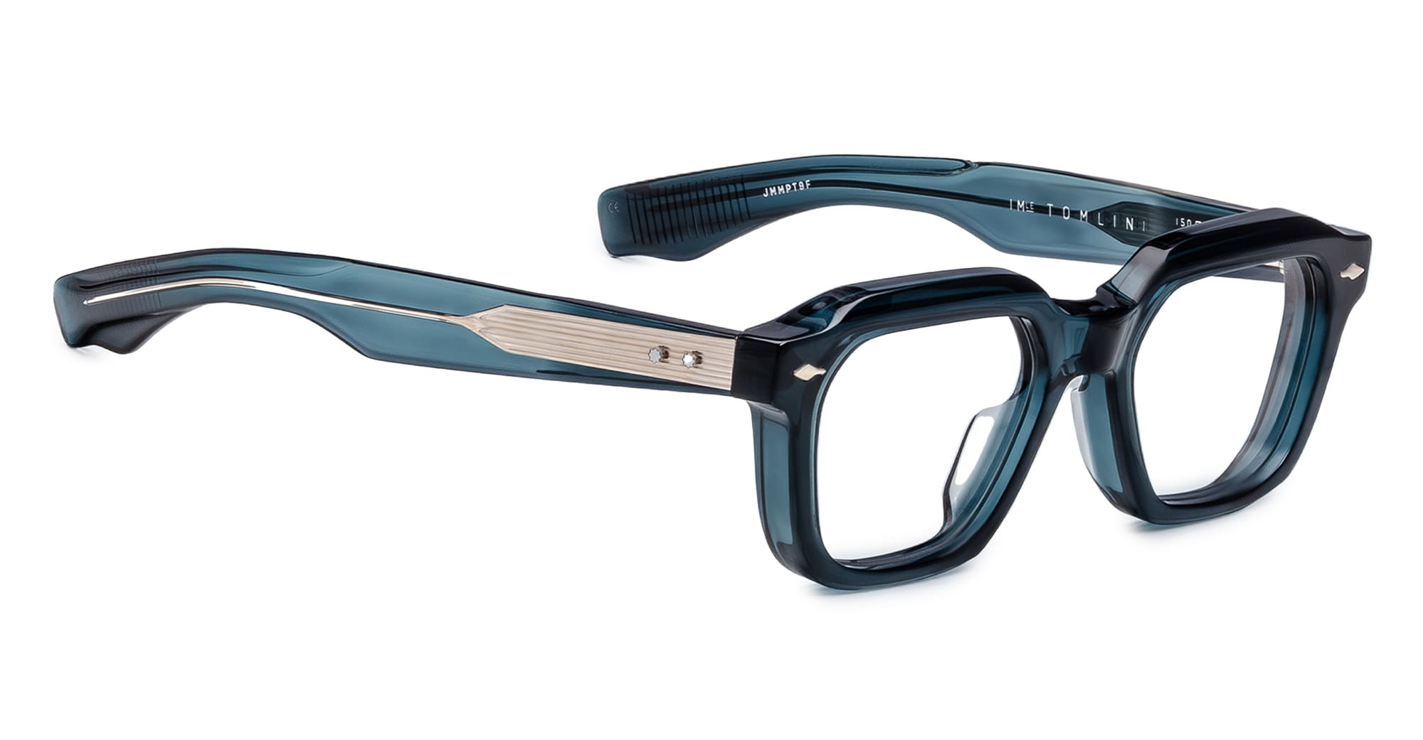 Ottica Mondello Roma - Jacques Marie Mage - JMMPTRX-9F - TOMLIN - INDIGO RX - Acetate - shape  - Tortoise - EYEWEAR - EYEGLASSES - Uomo,Men - lens  - Made In Japan