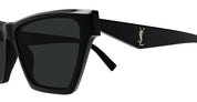 Ottica Mondello Roma - Saint Laurent - SL M103-005 - SL M103-005 - BLACK - Acetate - shape Cat-eye - Black - EYEWEAR - SUNGLASSES - Donna,Women - lens Grey - Made In Italy
