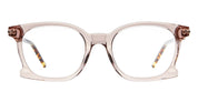Ottica Mondello Roma - Kuboraum - KROD71PS000000OP - MASK D71 - PINK SALT RX  - Acetate, metal - shape Round - transparent pink - EYEWEAR - EYEGLASSES - Unisex,Uomo,Donna,Women,Men - lens Clear - Made In Italy