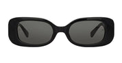 Ottica Mondello Roma - LINDA FARROW - LFL1117C1SUN - LOLA - BLACK / YELLOW GOLD - Acetate - shape Rectangular - Black - EYEWEAR - SUNGLASSES - Donna,Women - lens Grey - Made In Italy