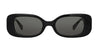 Ottica Mondello Roma - LINDA FARROW - LFL1117C1SUN - LOLA - BLACK / YELLOW GOLD - Acetate - shape Rectangular - Black - EYEWEAR - SUNGLASSES - Donna,Women - lens Grey - Made In Italy