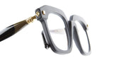 Ottica Mondello Roma - Kuboraum - KRO0J8BM000000OP - MASK J8 - BLACK MATTE RX - Acetate - shape Squared - Black - EYEWEAR - EYEGLASSES - Unisex,Uomo,Donna,Women,Men - lens Clear - Made In Italy