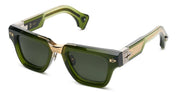 Ottica Mondello Roma - T HENRI - CCT - MAISON GALACTIQUE - CO2 - TREFOIL - Acetate, titanium - shape  - green - EYEWEAR - SUNGLASSES - Unisex,Uomo,Donna,Women,Men - lens  - Made In Japan