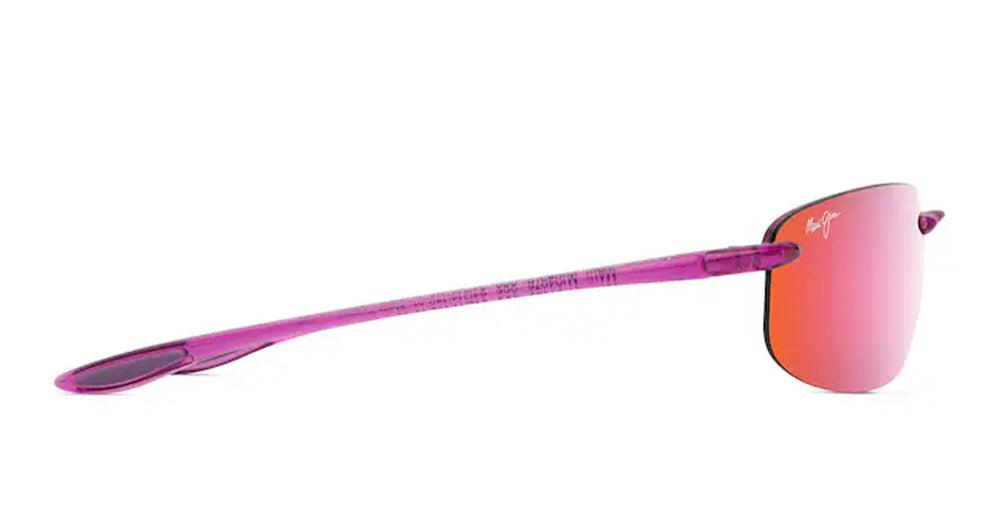 Ottica Mondello Roma - Maui Jim - MJ0407S-006 - HO'OKIPA - SHINY CYCLAMEN PINK / MAUI SUNRISE - nylon - shape Oval - pink - EYEWEAR - SUNGLASSES - Unisex,Uomo,Donna,Women,Men - lens Pink - Made In Japan