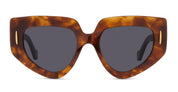 Ottica Mondello Roma - Loewe - LW40155I5153V - LW40155I - HAVANA - Acetate - shape Diamond - Havana - EYEWEAR - SUNGLASSES - Donna,Women - lens Grey - Made In Italy
