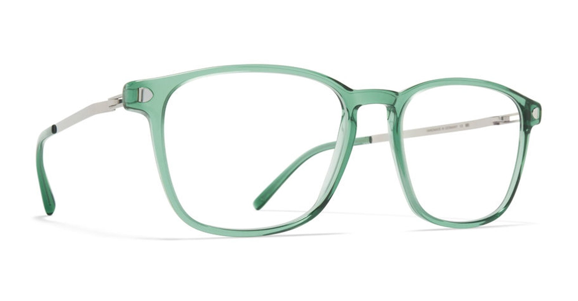 Ottica Mondello Roma - Mykita - 10091650 - TUKTU - CYPRESS GREEN / SHINY SILVER RX - stainless steel - shape  - green - EYEWEAR - EYEGLASSES - Unisex,Uomo,Donna,Women,Men - lens  - Made In Germany