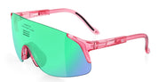 Ottica Mondello Roma - Alba Optics - 8050054518169 - JUMBO - CHERRY GLOSSY / VZUM F-LENS BTL - Tr90 - shape Mask - fuchsia - EYEWEAR - SUNGLASSES - Unisex,Uomo,Donna,Women,Men - lens blue green - Made In Italy