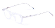 Ottica Mondello Roma - Thom Browne - UEO414A-G0002-000-39 - OVAL - TRANSPARENT RX - Acetate - shape Oval - transparent - EYEWEAR - EYEGLASSES - Uomo,Men - lens Clear - Made In Japan
