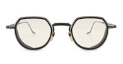 Ottica Mondello Roma - Jacques Marie Mage - JMMDIRX-S3 - DIXON - PAON RX - beta titanium - shape Round - Black - EYEWEAR - EYEGLASSES - Unisex,Uomo,Donna,Women,Men - lens Clear - Made In Japan
