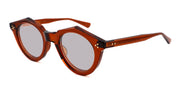 Ottica Mondello Roma - Max Pittion - MXPL-018H - VOILA 44  - FRENCH BEER DARK / LIGHT GREY LENS - Acetate - shape Round - brown - EYEWEAR - SUNGLASSES - Unisex,Uomo,Donna,Women,Men - lens light grey - Made In Japan