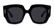 Ottica Mondello Roma - Loewe - LW40129U5001A - LW40129U - SHINY BLACK  - Acetate - shape Squared - blue - EYEWEAR - SUNGLASSES - Donna,Women - lens Grey - Made In Italy
