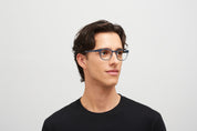 Ottica Mondello Roma - Mykita - 10085792 - SALVADOR - NAVY RX - stainless steel - shape Squared - navy blue - EYEWEAR - EYEGLASSES - Uomo,Men - lens Clear - Made In Germany