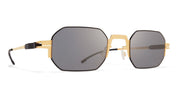 Ottica Mondello Roma - Mykita - 10091619 - STUDIO15.1 Black / Glossy Gold / Light gold Lens - stainless steel - shape Octagonal - Black, gold - EYEWEAR - SUNGLASSES - Unisex,Uomo,Donna,Women,Men - lens Gold - Made In Germany
