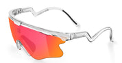 Ottica Mondello Roma - Alba Optics - 8050054518695 - DELTA LEI - CRYSTAL / VZUM F-LENS FIRE - Tr90 - shape Mask - transparent - EYEWEAR - SUNGLASSES - Unisex,Uomo,Donna,Women,Men - lens red - Made In Italy