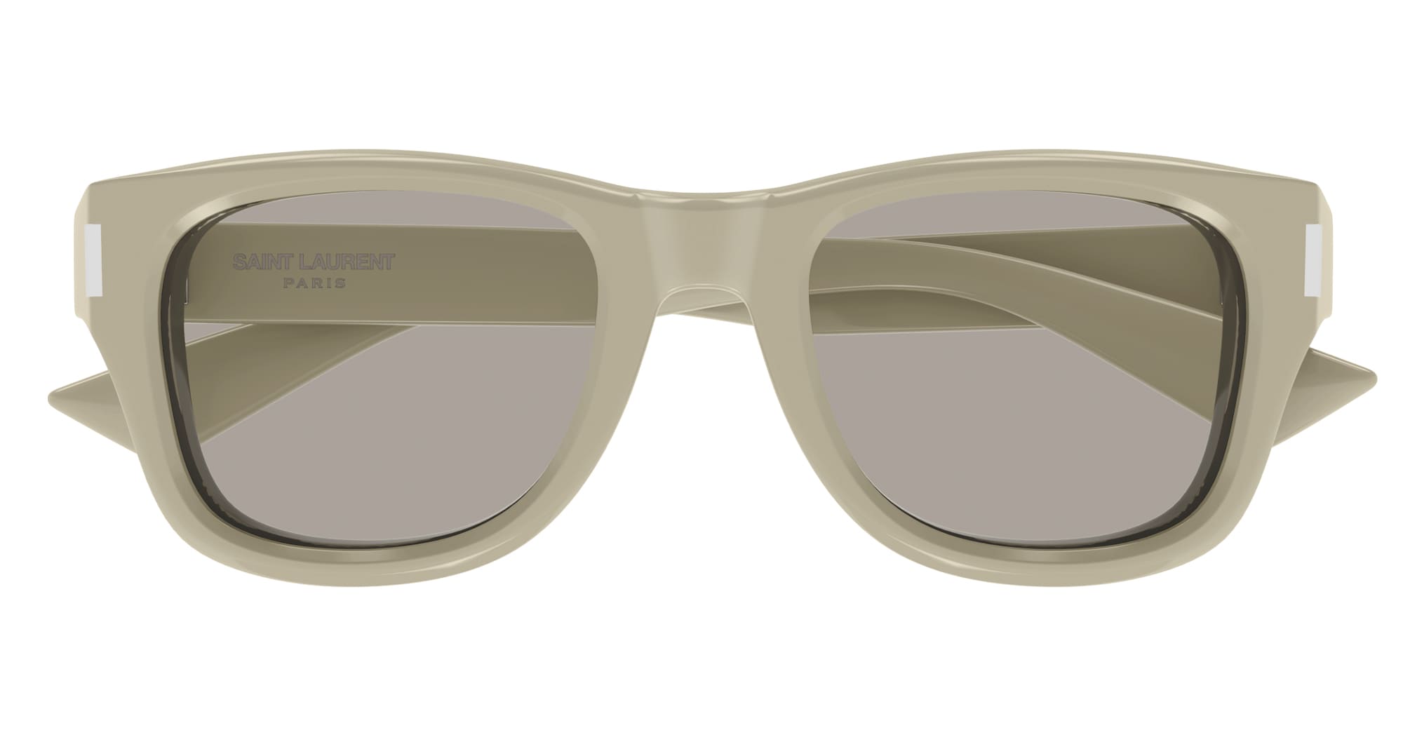 Ottica Mondello Roma - Saint Laurent - SL 801-003 - SL 801-003 - GREEN - Acetate - shape Squared - green - EYEWEAR - SUNGLASSES - Unisex,Uomo,Donna,Women,Men - lens Grey - Made In Italy