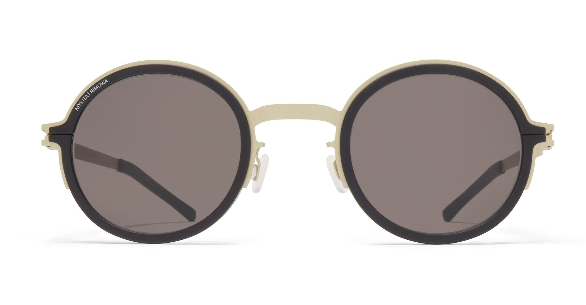 Ottica Mondello Roma - Mykita - 10300639 - MR007 AL3 - Titan / Black /  Brown Lens - stainless steel - shape  - Black, Grey - EYEWEAR - SUNGLASSES - Unisex,Uomo,Donna,Women,Men - lens  - Made In Germany
