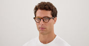 Ottica Mondello Roma - Bottega Veneta - BV1443O-002 - BV1443O-002 - HAVANA RX - Acetate - shape Panto - Havana - EYEWEAR - SUNGLASSES - Donna,Women - lens Clear - Made In Japan