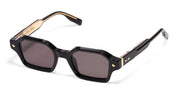 Ottica Mondello Roma - John Dalia - P09-C102 - PROJECT 09 - C102 Shiny Black / Yellow Gold - Acetate - shape  - Black, gold - EYEWEAR - SUNGLASSES - Unisex,Uomo,Donna,Women,Men - lens  - Made In France