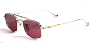Ottica Mondello Roma - Cutler and Gross - GFSN-016-51-01 - THE GREAT FROG - BOWIE / SILVER - Titanium - shape  - grey - EYEWEAR - SUNGLASSES - Unisex,Uomo,Donna,Women,Men - lens  - Made In Japan