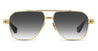 Ottica Mondello Roma - DITA - DTS436-A-01 - KUDRU -  YELLOW GOLD / ANTIQUE SILVER - Titanium - shape Aviator - yellow gold - EYEWEAR - SUNGLASSES - Uomo,Men - lens Gradient grey - Made In Italy