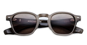 Ottica Mondello Roma - Jacques Marie Mage - JMMZPX-B10 - ZEPHIRIN 47 - LESCOT - Acetate - shape Squared - grey - EYEWEAR - SUNGLASSES - Unisex,Uomo,Donna,Women,Men - lens Brown - Made In Japan