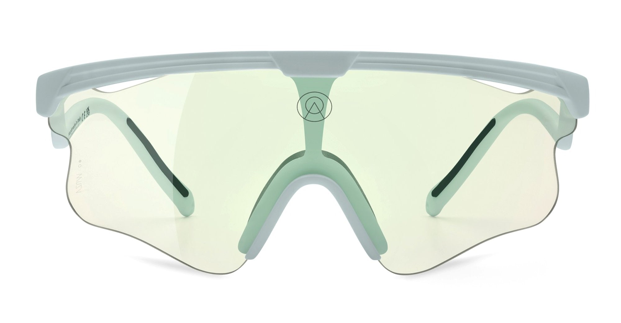 Ottica Mondello Roma - Alba Optics - 8050054517759 - DELTA LEI - ICE / VZUM F-LENS BTL - Tr90 - shape Mask - grey - EYEWEAR - SUNGLASSES - Unisex,Uomo,Donna,Women,Men - lens blue green - Made In Italy