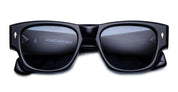 Ottica Mondello Roma - Jacques Marie Mage - JMMEZL-A8 - DINO - LACQUER - Acetate - shape Rectangular - blue - EYEWEAR - SUNGLASSES - Unisex,Uomo,Donna,Women,Men - lens Blue - Made In Japan