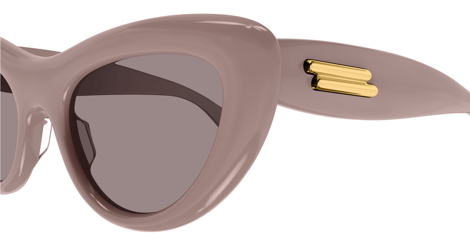 Ottica Mondello Roma - Bottega Veneta - BV1282S-004 - BV1282S-004 - PINK - Acetate - shape Cat-eye - pink - EYEWEAR - SUNGLASSES - Donna,Women - lens violet - Made In Japan