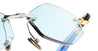 Ottica Mondello Roma - Kuboraum - KRSP60GGBL00004U - MASK P60 - GUNMETAL / DARK BLUE - Acetate - shape  - grey, blue - EYEWEAR - SUNGLASSES - Donna,Women - lens  - Made In Italy